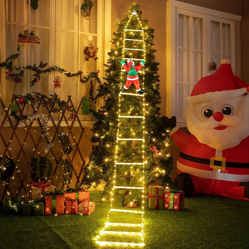 Outdoor Lighting Tree - LED Noel Işıkları Noel Dekoratif Merdiven