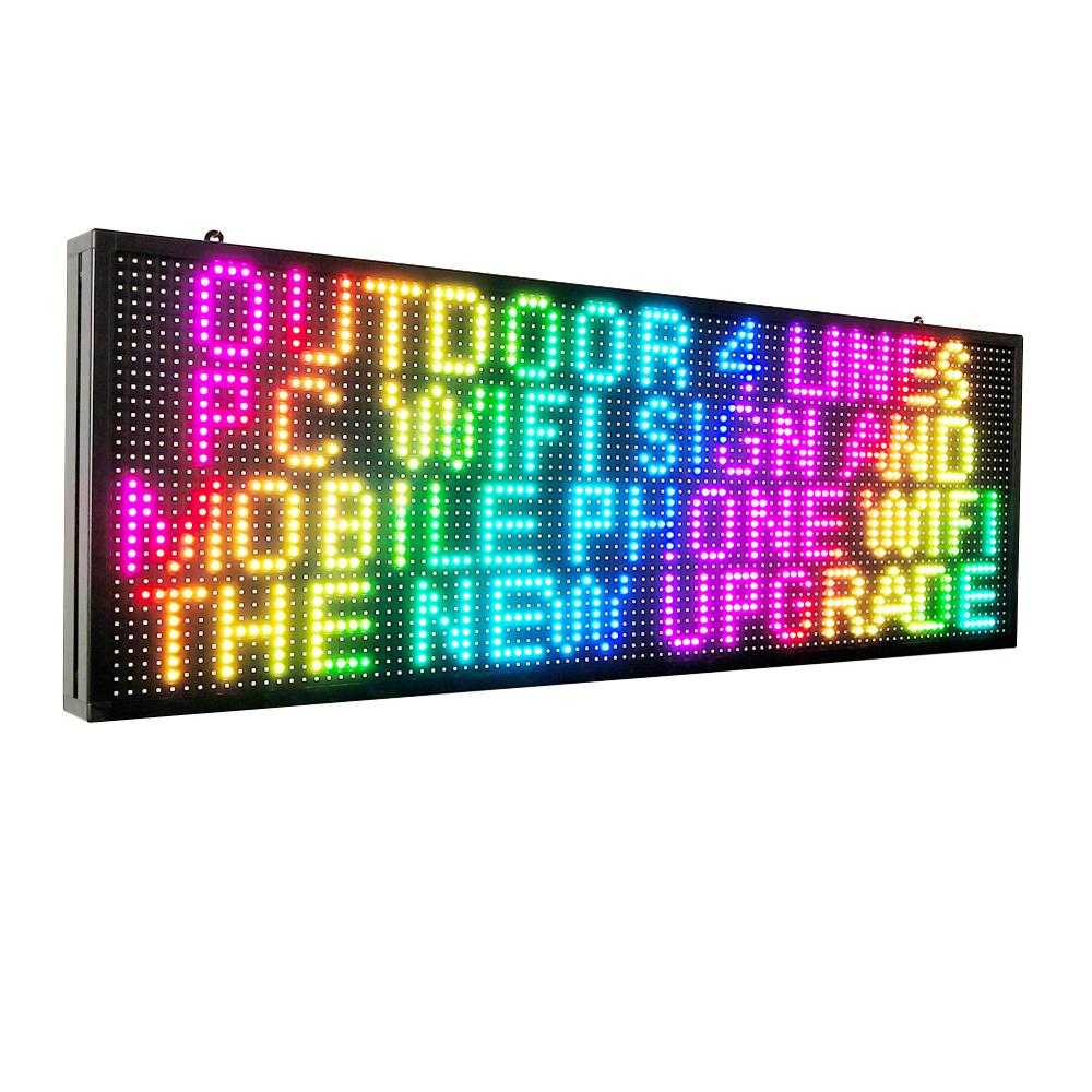 Outdoor Lighting For Store - P5 İşletme Mağazası LED Reklam Panosu