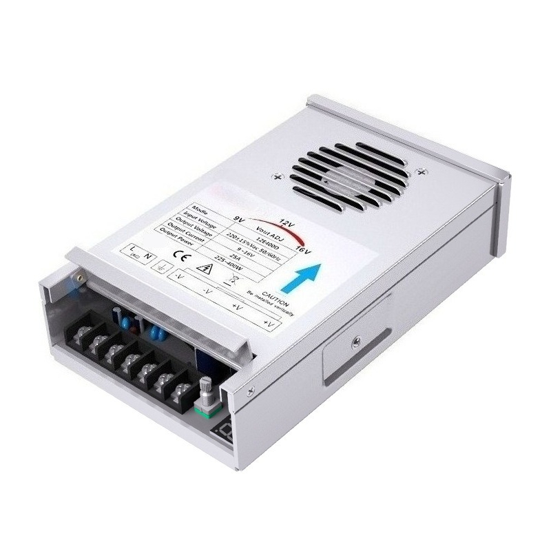 Outdoor Lighting Transformer Box - Ayarlanabilir 12V 24V su geçirmez LED