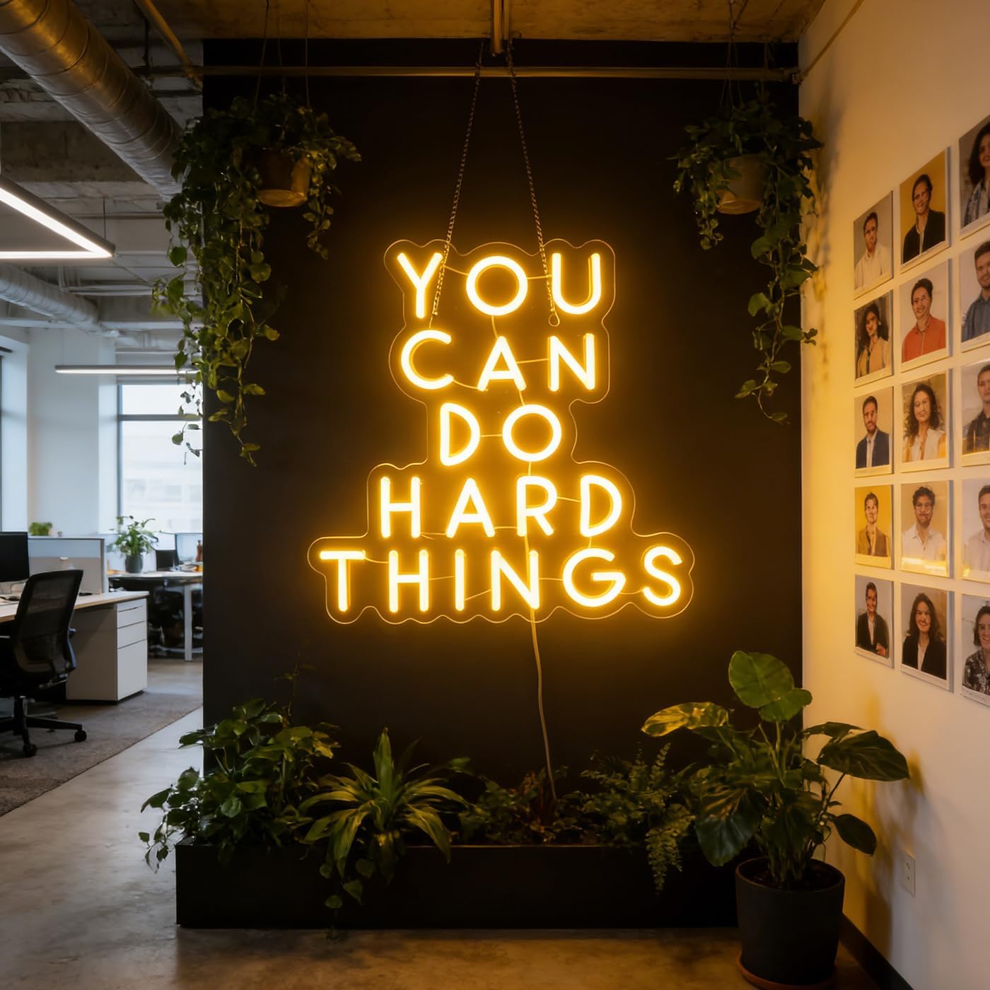 Outdoor Lighting Quotes - Olumlu Sözler Dekoratif Neon Burcu Sanat