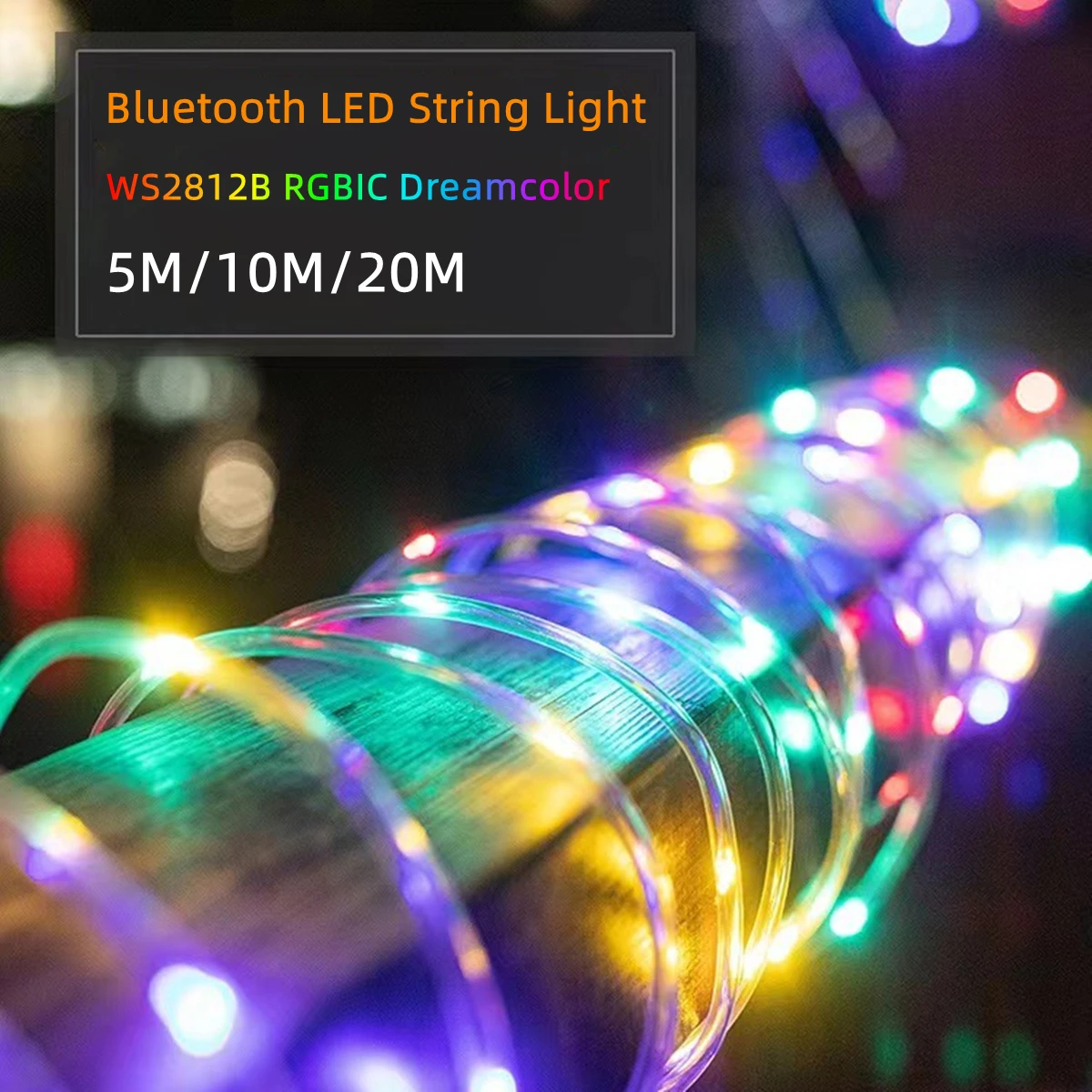 Outdoor Lighting Strip - Dış Mekan Avlu Çit Pencereleri Dekor