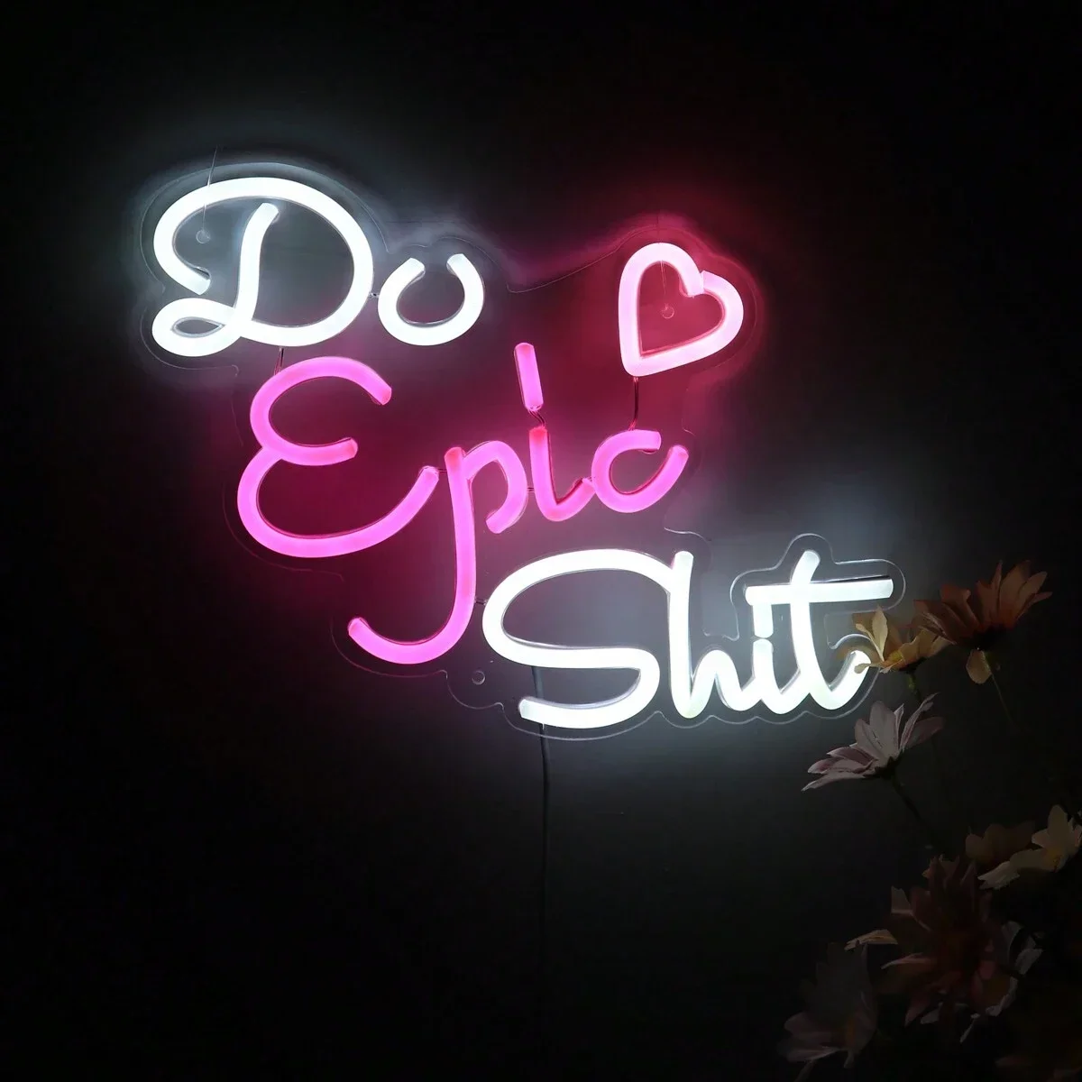 Outdoor Lighting Quotes - Harika Bir Şey Yaratın Neon Tabelası,