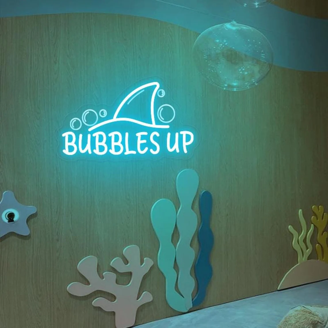 Outdoor Lighting Quotes - Bubbles Up Neon Tabela, Tropikal Bar