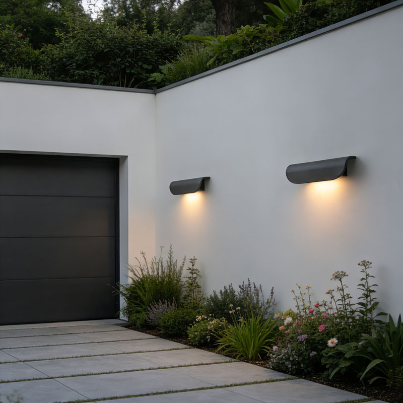 Outdoor Lighting For Store - Çimento buzlu taş karo duvar lambası,