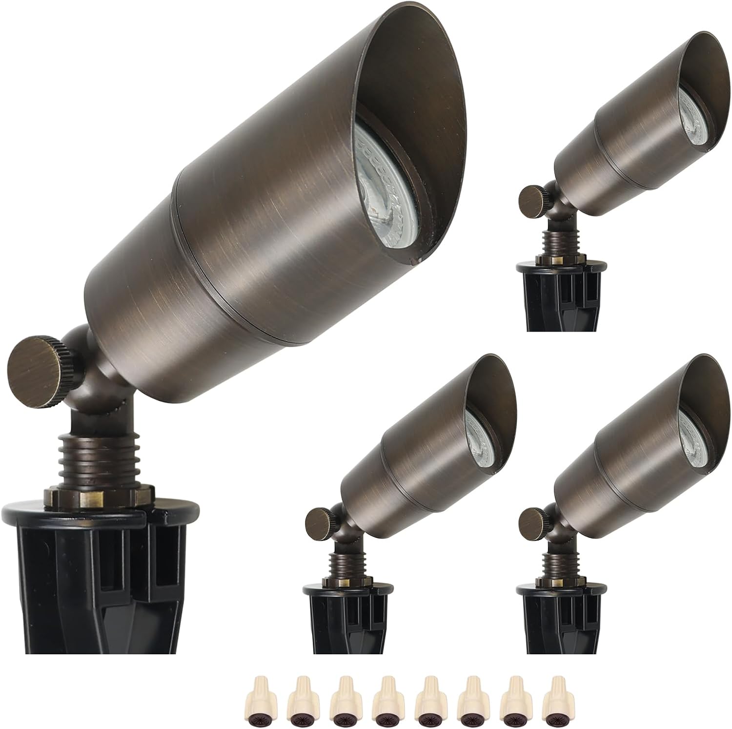 Outdoor Lighting Tree - Masif Pirinç Peyzaj LED Spot Işıkları