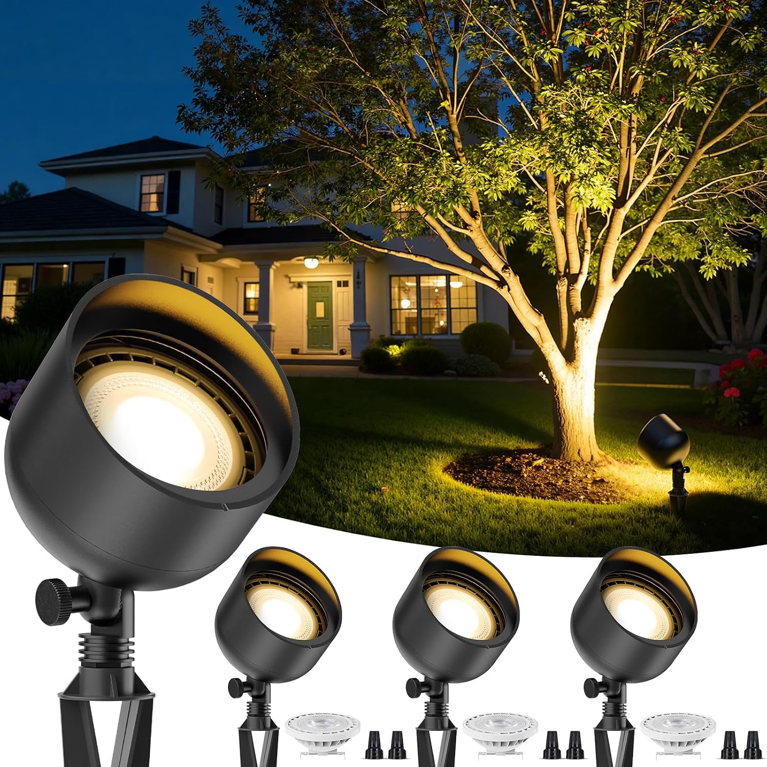 Outdoor Lighting Tree - Düşük Voltajlı Peyzaj Led Projektör 12v