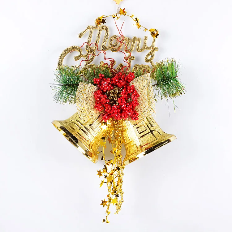 Outdoor Lighting Tree - Noel Işıklı Çan Süsleri Asılı Büyük