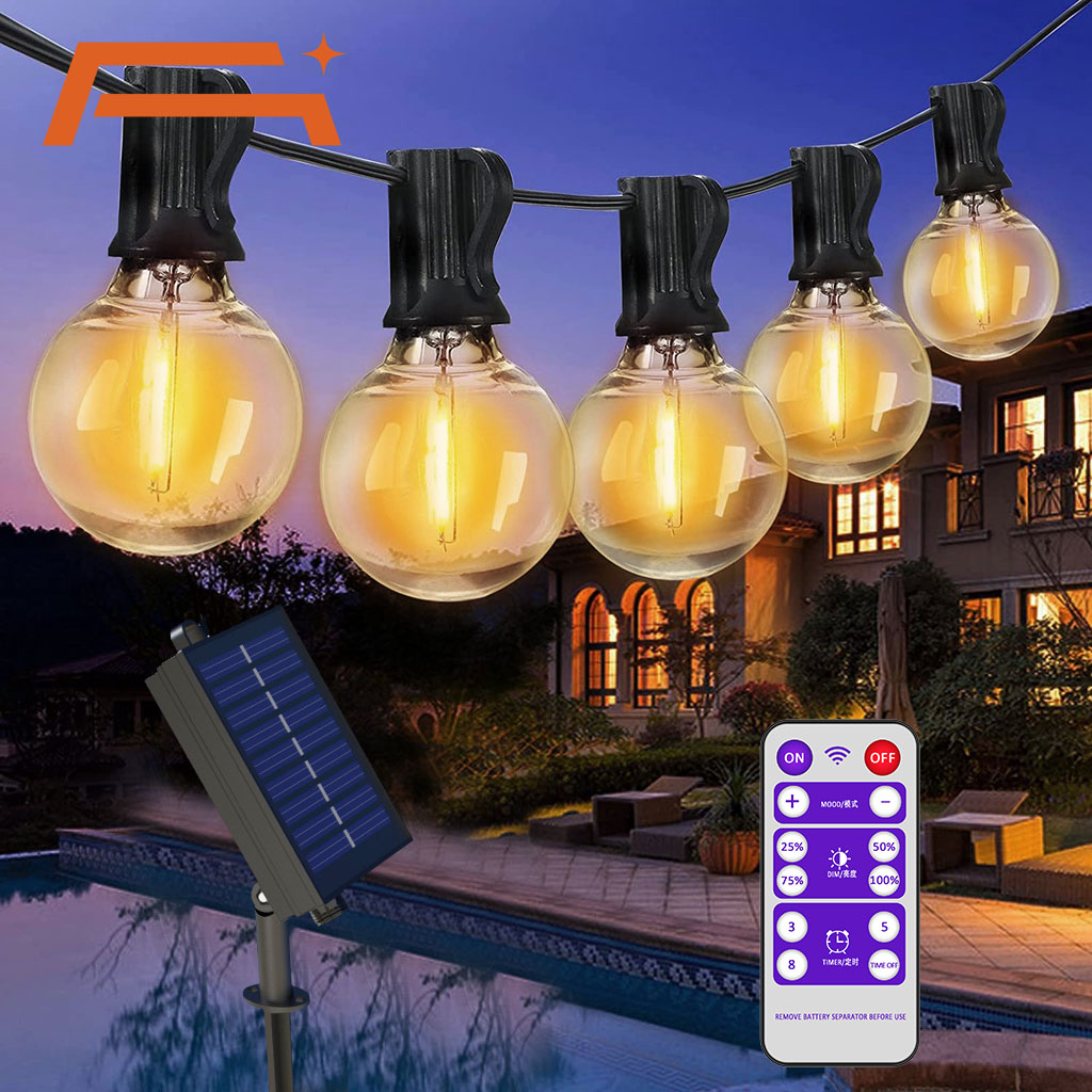 String Light Bistro - Güneş Enerjili Dize Işıklar LED Kırılmaz