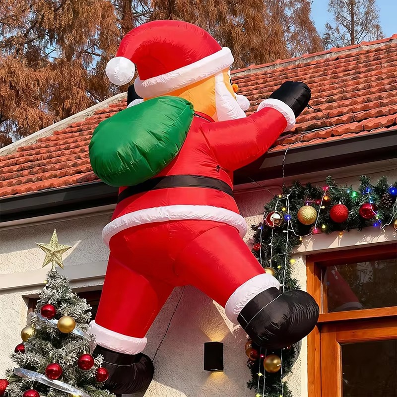 Şişirilebilir Asılı Noel Baba  - Outdoor Lighting For Store incelemesi ve fiyatı