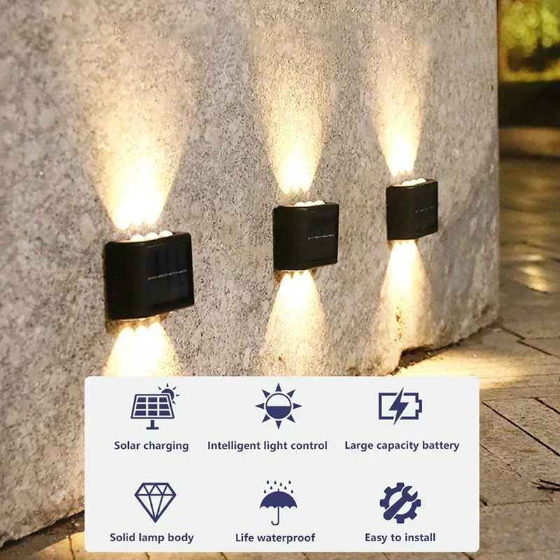 COB Güneş Enerjili Duvar Lamba - Outdoor Lighting Uplight incelemesi ve fiyatı