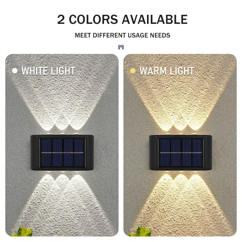COB Güneş Enerjili Duvar Lamba - Outdoor Lighting Uplight incelemesi ve fiyatı