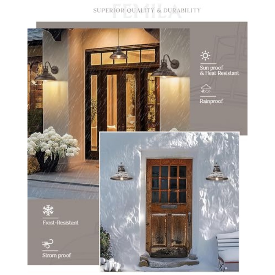 Dış Mekan Ahır Aydınlatma Arma - Outdoor Lighting Sconce incelemesi ve fiyatı