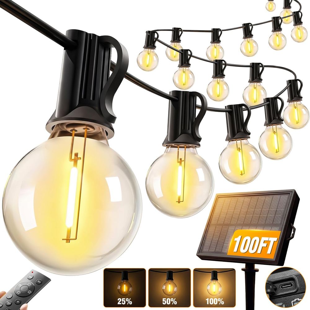 100T Dış Mekan Işık Zinciri, G - String Light Bistro incelemesi ve fiyatı