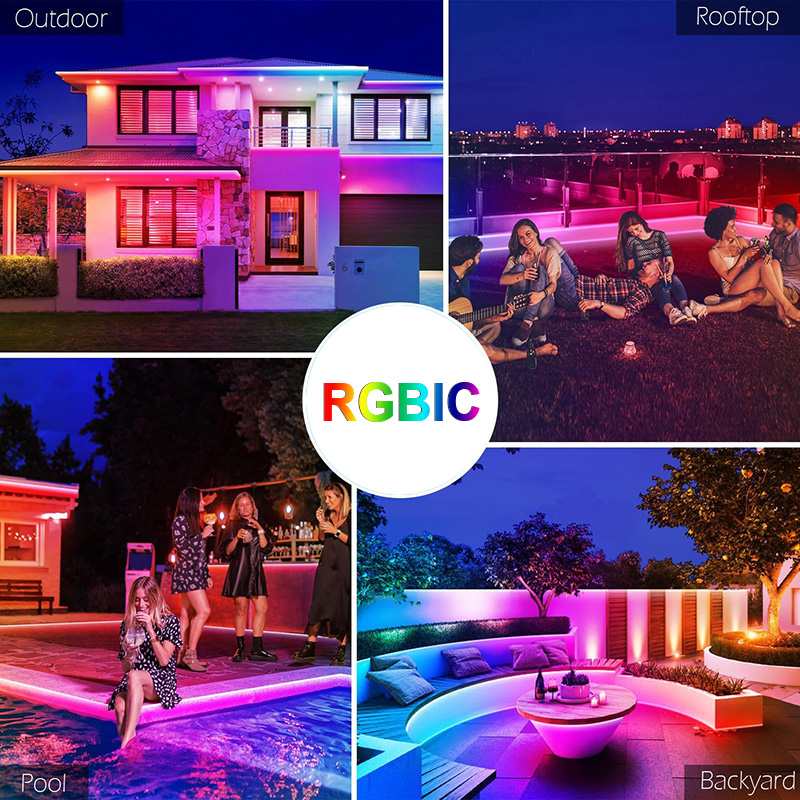 Su geçirmez Renkli Işık Şeridi - Outdoor Lighting Strip incelemesi ve fiyatı