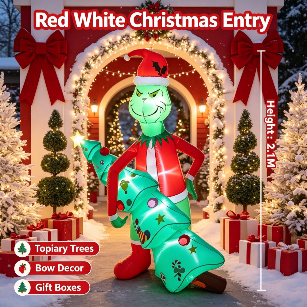 6,9 FT Boyunda, İçinde LED Işı - Outdoor Lighting Tree incelemesi ve fiyatı