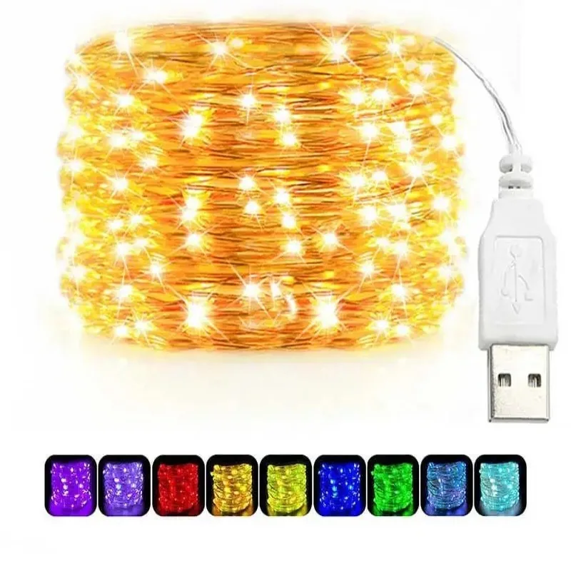 USB LED Dize Işıklar Bakır Güm - Outdoor Lighting Sconce incelemesi ve fiyatı