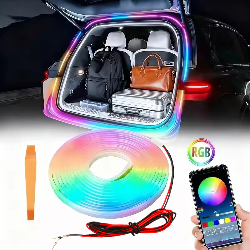 RGB Araba Bagajı LED Şerit Işı - Outdoor Lighting Strip incelemesi ve fiyatı