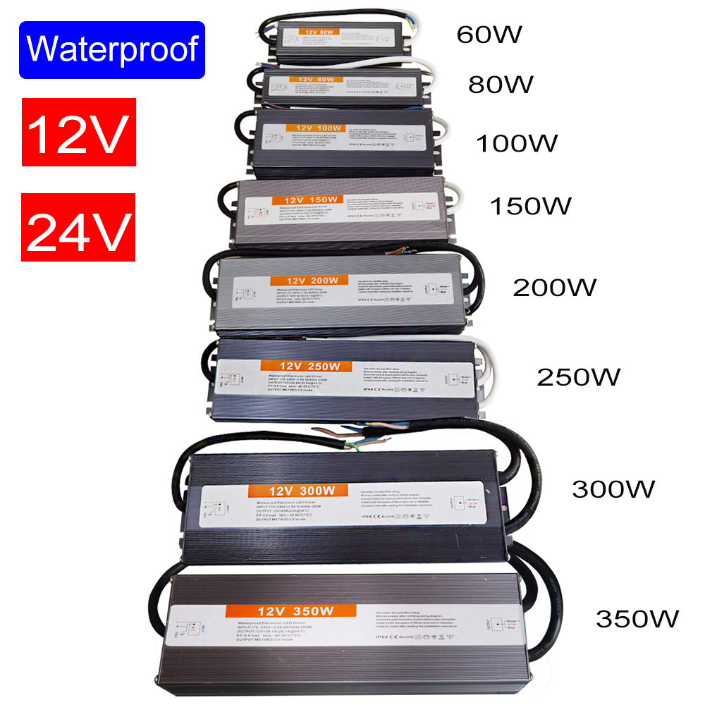 AC85V-265V DC12V/24V led su ge - Outdoor Lighting Transformer Box incelemesi ve fiyatı