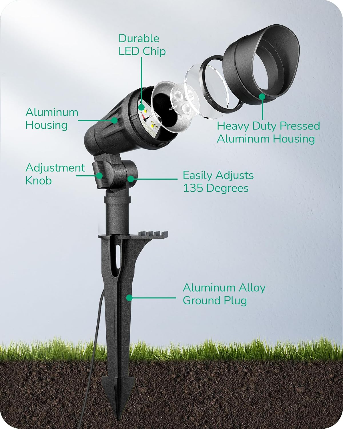 Düşük Voltajlı Spot Işık Alümi - Outdoor Lighting Tree incelemesi ve fiyatı
