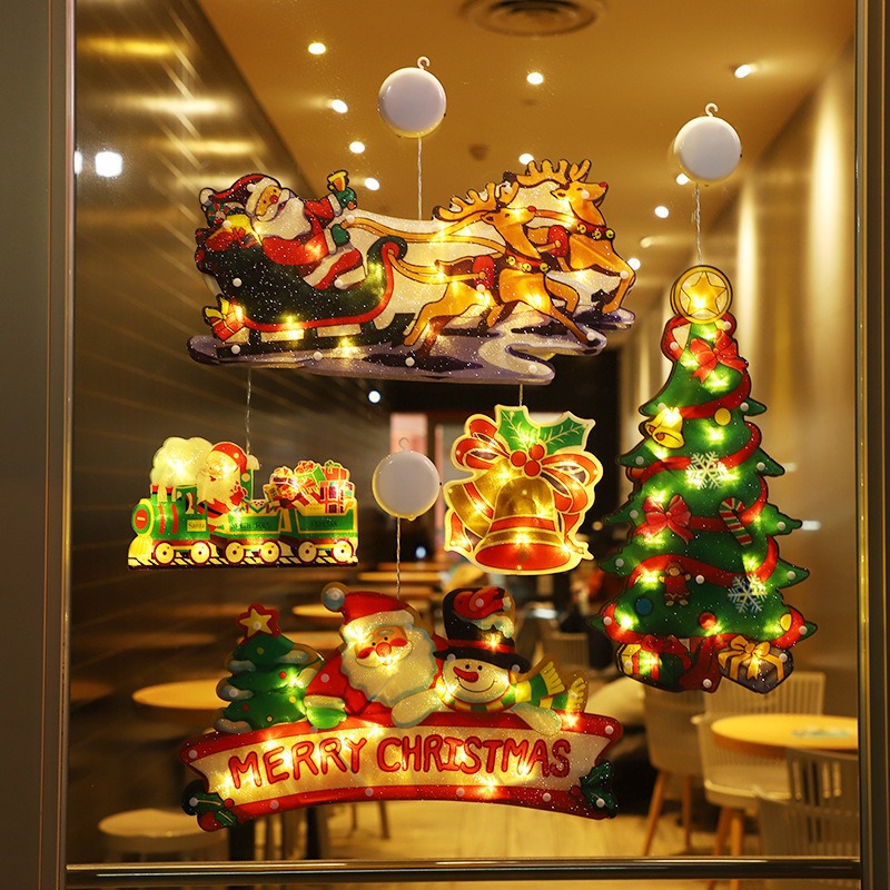 1-10 adet Noel Tatili Pencere  - Outdoor Lighting For Store incelemesi ve fiyatı