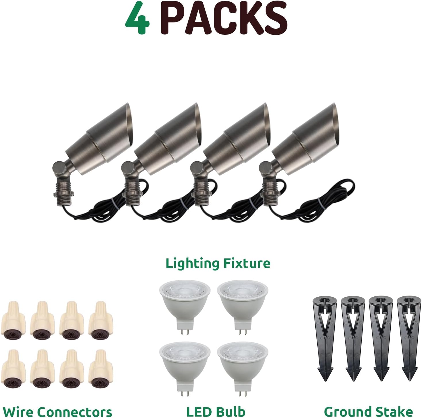 Masif Pirinç Peyzaj LED Spot I - Outdoor Lighting Tree incelemesi ve fiyatı