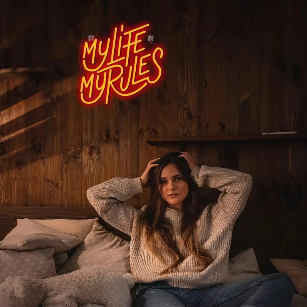 Hayatım, Benim Kurallarım Neon - Outdoor Lighting Quotes incelemesi ve fiyatı