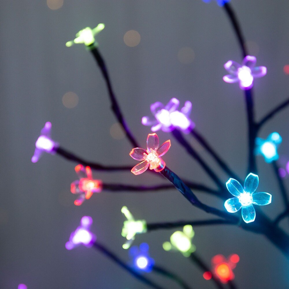 1/2 adet 20LED kiraz çiçeği ağ - Outdoor Lighting Tree incelemesi ve fiyatı