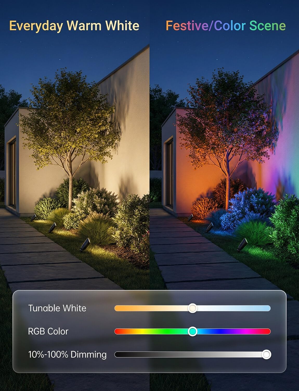 Düşük Voltajlı Dış Mekan RGBCW - Outdoor Lighting Tree incelemesi ve fiyatı