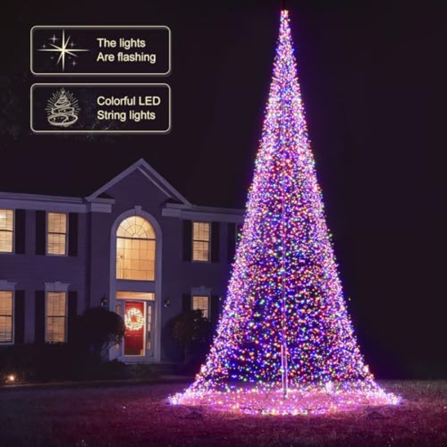 Dış Mekan Bayrak Direği LED No - Outdoor Lighting Tree incelemesi ve fiyatı