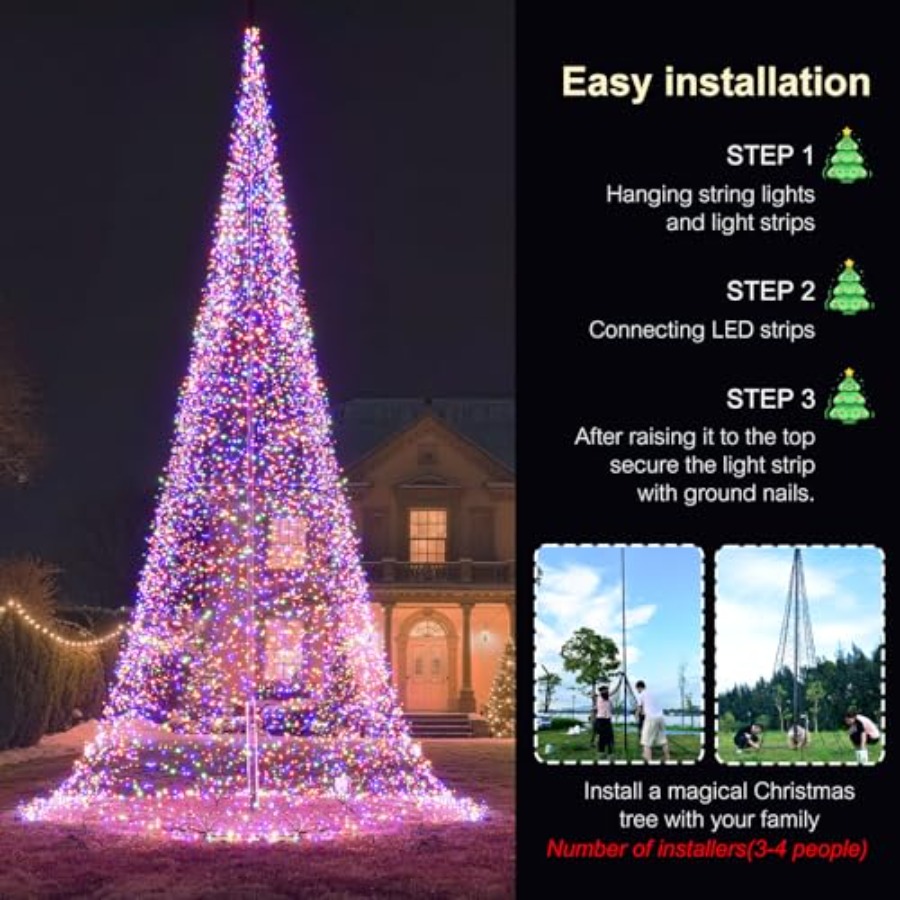 Dış Mekan Bayrak Direği LED No - Outdoor Lighting Tree incelemesi ve fiyatı