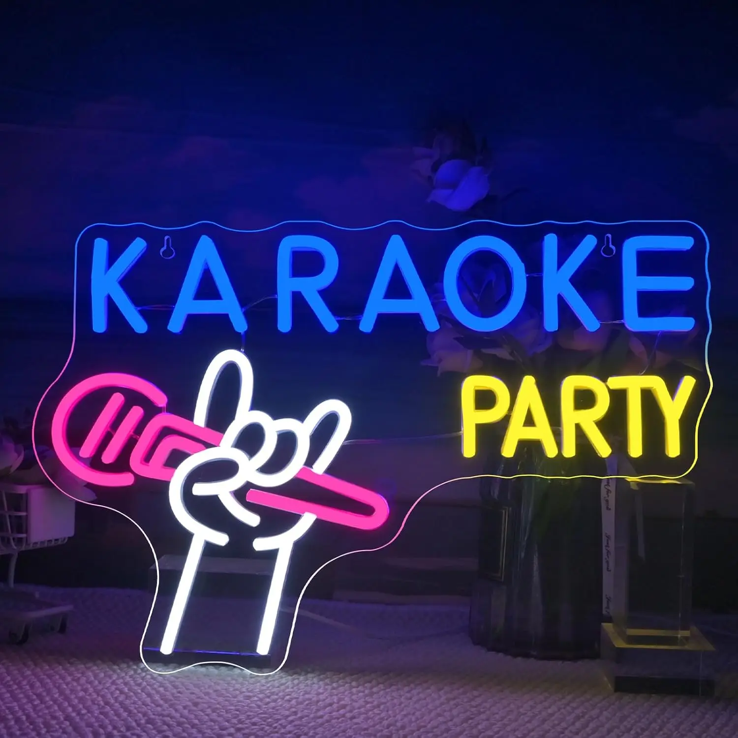 Karaoke Partisi Neon Tabela US - Outdoor Lighting For Store incelemesi ve fiyatı