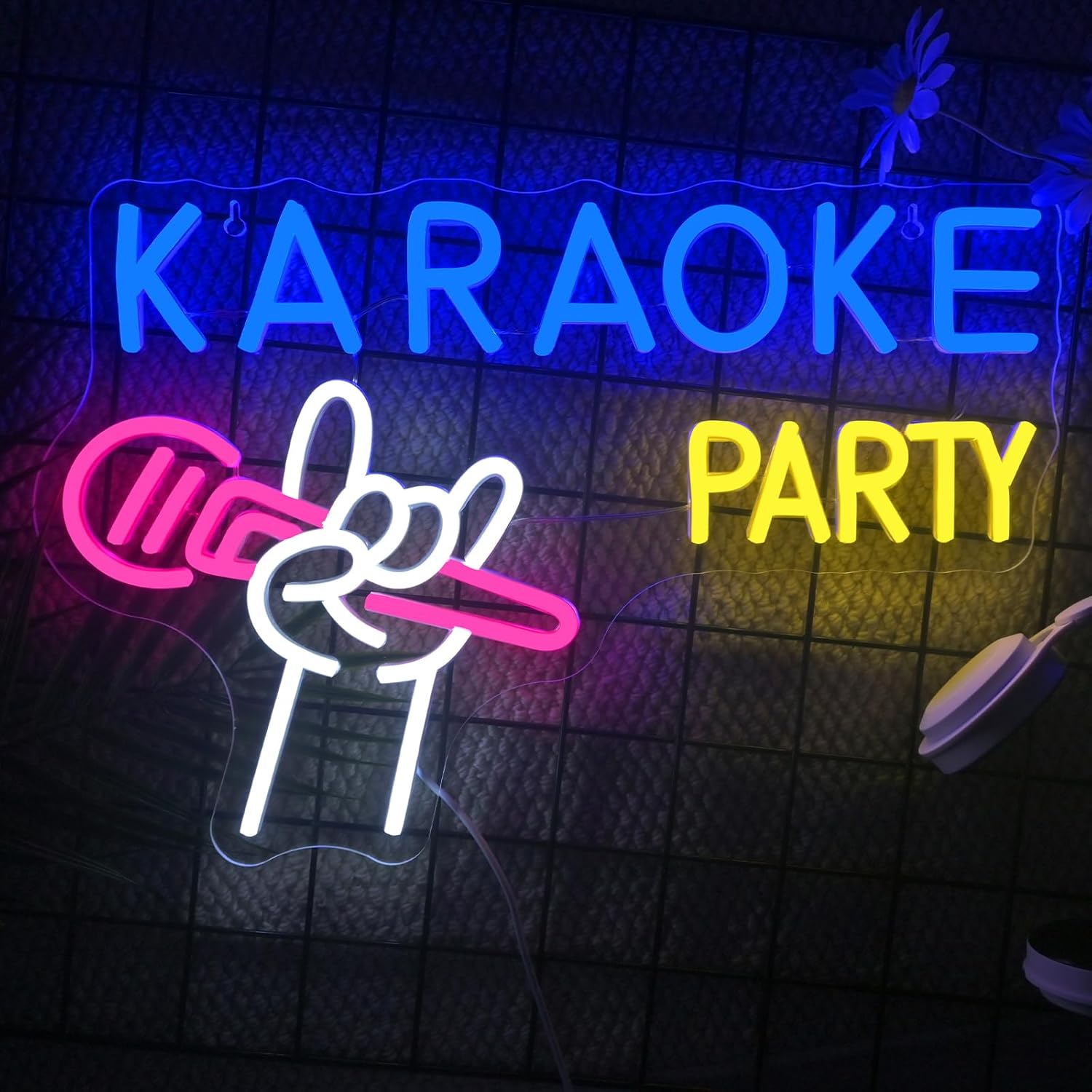 Karaoke Partisi Neon Tabela US - Outdoor Lighting For Store incelemesi ve fiyatı