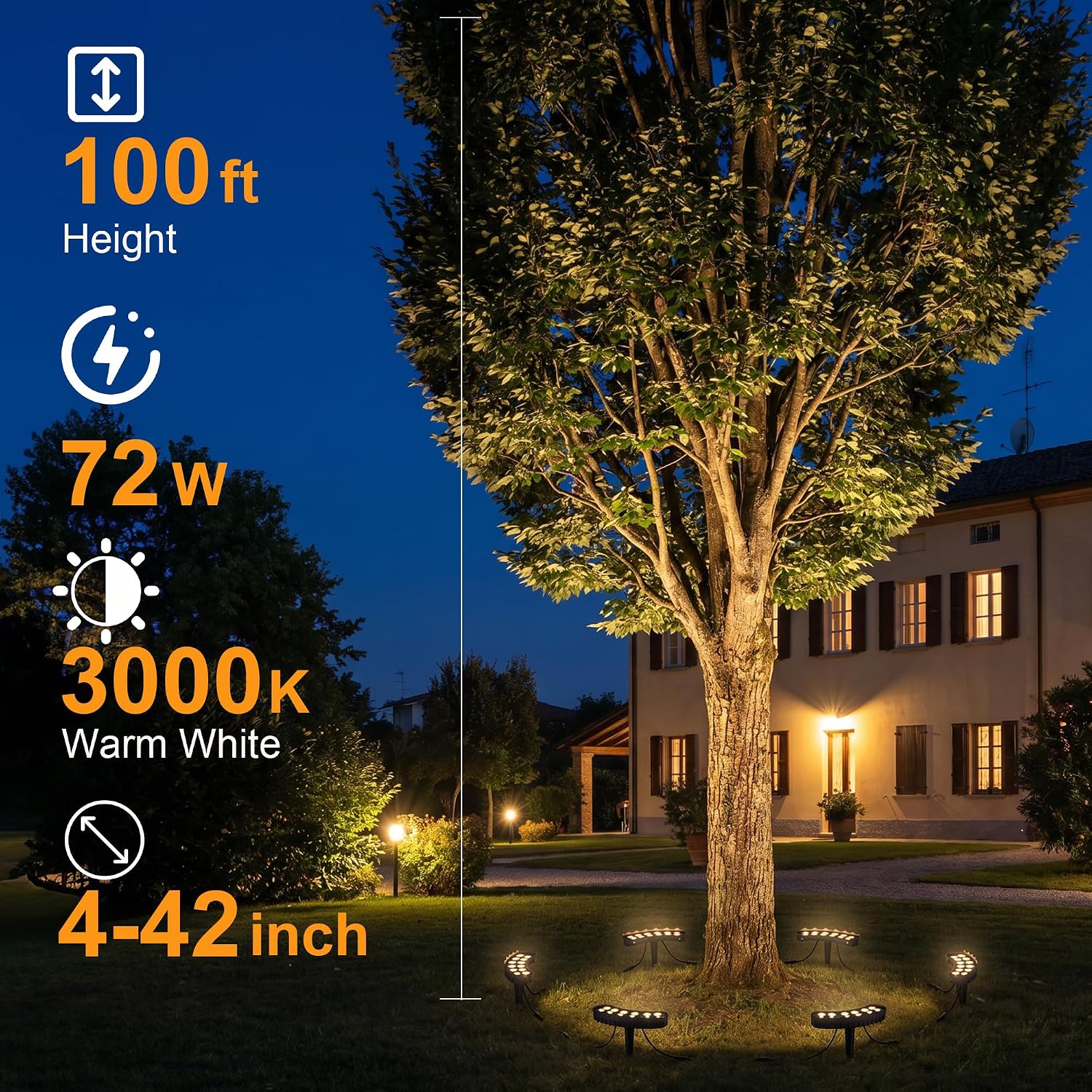 Dış Mekan Ağaç Aydınlatma Seti - Outdoor Lighting Tree incelemesi ve fiyatı