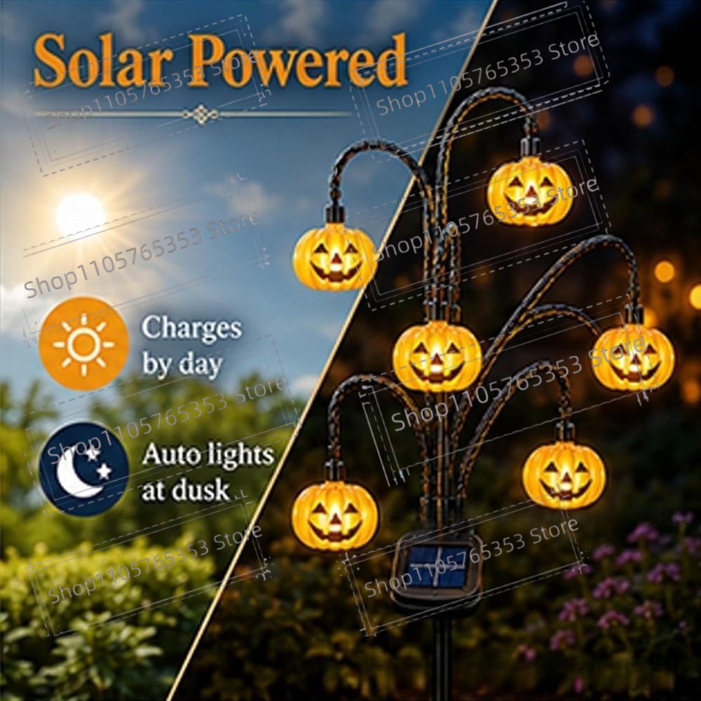 Cadılar Bayramı Güneş Enerjili - Outdoor Lighting Tree incelemesi ve fiyatı