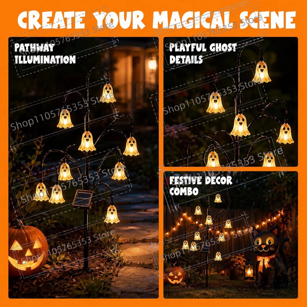 Cadılar Bayramı Güneş Enerjili - Outdoor Lighting Tree incelemesi ve fiyatı